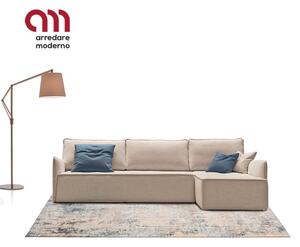 Antares Bontempi Casa angular with chaise longue sofa