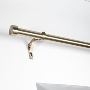 Trinity Metal Extendable Eyelet Curtain Pole 25/28mm Antique Brass