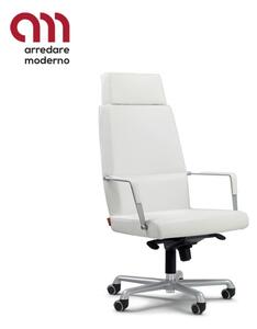 Web president Enrico Pellizzoni office chair with arms