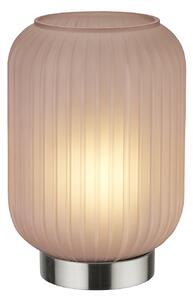 Pearl Frosted Table Lamp - Rose