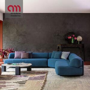 Gogan Moroso Corner sofa with chaise longue