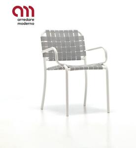 Inout 824 Gervasoni chair with armrests