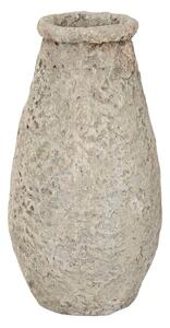 Vase Home ESPRIT Grey Terracotta 25 x 25 x 51 cm
