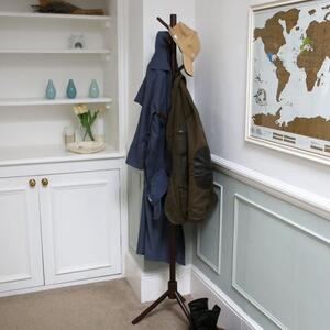 Harbour Housewares Wooden Coat Stand