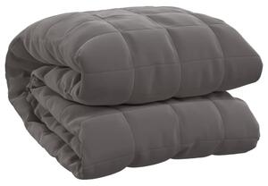 Weighted Blanket Grey 220x230 cm King 11 kg Fabric