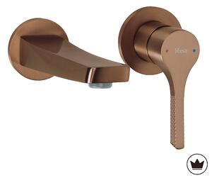 Concealed washbasin mixer REA VISION Brush Copper + BOX