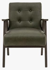 Dalton Armchair Heritage Green Leather