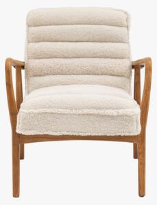 Scott Armchair in Cream Sheepskin