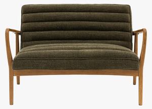 Scott Two-Seater Boucle Sofa in Green