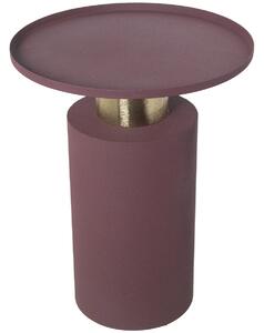 Side table Alexandra House Living Violet Golden 36 x 46 x 36 cm