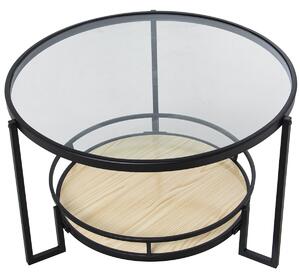 Side table Alexandra House Living Brown Black 70 x 45 x 70 cm