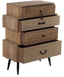 Chest of drawers Alexandra House Living Brown 60 x 80 x 28 cm