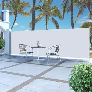 Retractable Side Awning 160 x 500 cm Cream