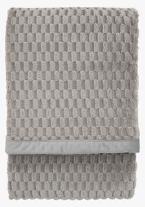 Vale Velvet Knitted Throw in Grey