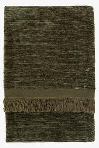 Felicity Chenille Throw in Khaki