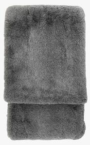 Snug Fur Throw in Grey, Large