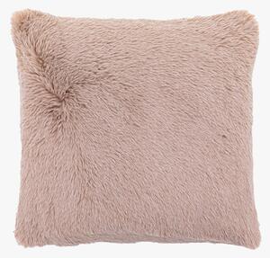 Snug Square Fur Cushion in Natural