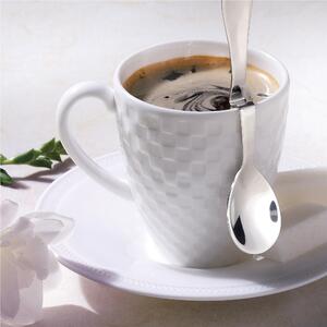 Magic Polished 18/10 Stainless Steel Coffee Spoon 12 cm Length 2 mm Thickness in Nylon Pouch