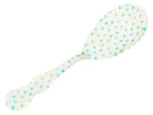 CHIC Acrylic Risotto Serving Spoon Flower Blue 182 mm