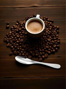 MOCACCINO Coffee Spoon, 18/10 Stainless Steel (aisi 304) Polished, 109x20 mm, Set of 6 Pieces