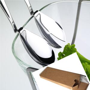 Magic Stainless Steel 18/10 Salad Server Set 182 mm EME in Cardboard Box