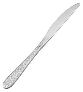 Arabesque Table Knife in 18.10 AISI304 Stainless Steel, 1.8 mm Thickness, 225 mm Length, Stainless Steel Handle, Dishwasher Safe
