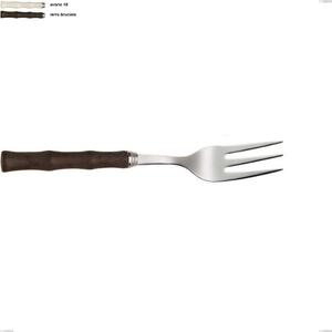 EME Acqua Water Serving Fork, Polished 18/10 AISI 304 Stainless Steel with Acrylic Handle, Length 239 mm