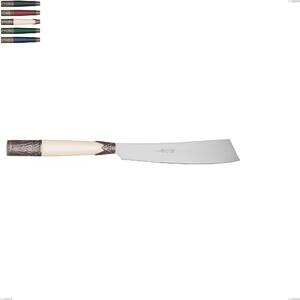 Aria Cake Knife, Coloured 18/10 AISI304 Stainless Steel, 231 mm, Acrylic and Metal Handle