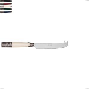 Aria Cheese Knife, 18/10 AISI304 Stainless Steel Coloured, 213 mm, Acrylic and Metal Handle