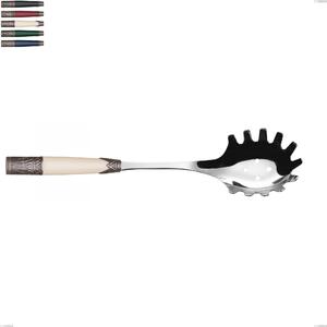 Aria Spaghetti Measurer, 18/10 AISI304 Stainless Steel Coloured, Dimensions 298 mm with Acrylic and Metal Handle