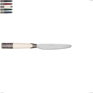 Aria Table Knife, 18/10 AISI304 Stainless Steel Coloured, 227 mm, Acrylic and Metal Handle
