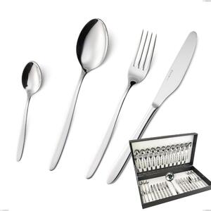 Cutlery Set 49 Pieces Armonia, Polished Stainless Steel AISI 304, Thickness 3 mm