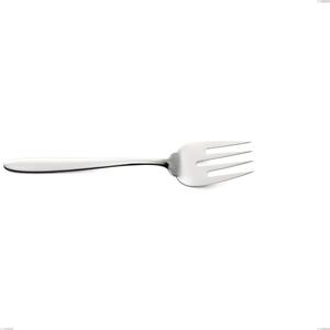Harmony Fish Serving Fork, Polished AISI 304 Stainless Steel, 3 mm Thickness, 245 mm Length