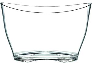 Champagne Bucket Ice Cooler 40.2x29.8h24.8 cm - 13.5 Litres ARTIC 5-6 Bottles in Transparent PMMA