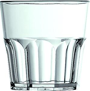 Octagonal Stackable Minidrink & Shot SAN Glass � 7.1xh6.8 cm - 160 ml ARTIC Pack of 60 Pieces Transparent Colour