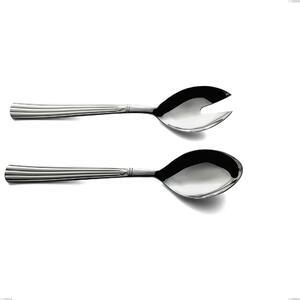 Bavaria Salad Cutlery Pair, Polished Stainless Steel (Aisi 304) Classic Style, Length 236 mm