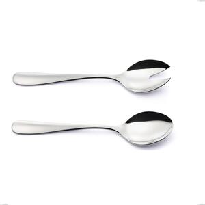 Beta Salad Tongs, 18.10 (AISI304), 4mm Thickness, 243mm Length, Polished Stainless Steel Finish