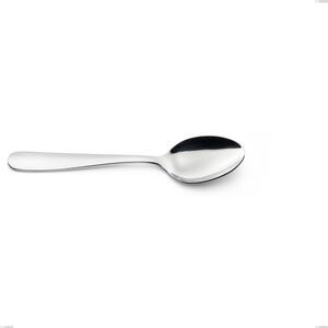 BETA Table Spoon in 18.10 AISI430 Stainless Steel, 200 mm Length with Polished Steel Handle, Dishwasher Safe