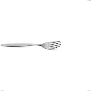 Beme 18/0 Nickel Free Stainless Steel Table Fork, Polished Stainless Steel, 2 mm Thickness, 190 mm Length