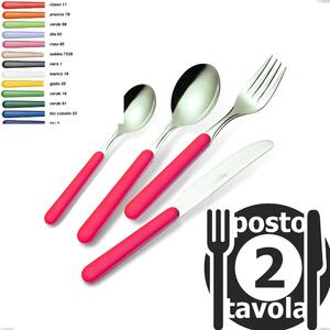 Bonita Table Setting for 2, 18/C (AISI430) Cutlery Set 8 Pieces