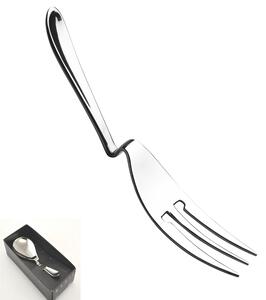 MAGIC Serving Fork in 18.10 Stainless Steel by EME, 180 mm, in Branded Gift Packaging EME