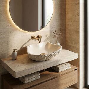 Countertop Basin Rea Isla Warm Beige