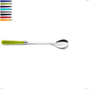 Candy Eme Beverage Spoon, Polished 18/10 AISI 304 Stainless Steel with Acrylic Handle