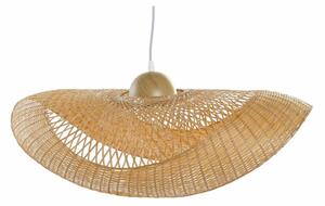 Ceiling Light DKD Home Decor Brown Bamboo 40 W Sunhat 220 V 70 x 34 x 20 cm