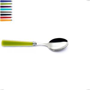 Candy Eme Table Spoon, Polished 18/10 AISI 304 Stainless Steel with Acrylic Handle