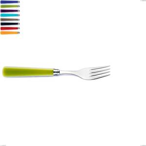 Candy EME Table Fork, Polished 18/10 AISI 304 Stainless Steel with Acrylic Handle