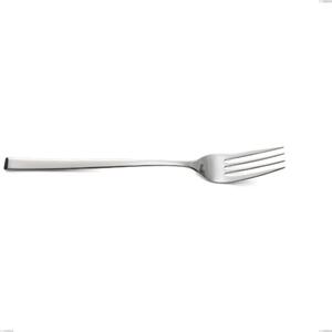 Celine Serving Fork, Polished AISI 304 Stainless Steel, 4.5 mm Thickness, 263 mm Length