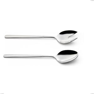 Celtika Sandblasted Salad Cutlery Set, Stainless Steel 18.10 (AISI304), 5.00 mm Thickness, 240 mm Length