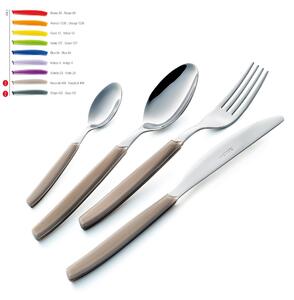 4-Piece Table Setting Cutlery Set CROMO in 18.C Stainless Steel (AISI430)