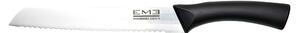 Serrated Bread Knife in 18/10 Stainless Steel, Ergonomic Handle, Blade 20 cm - Total Length 32 cm love me